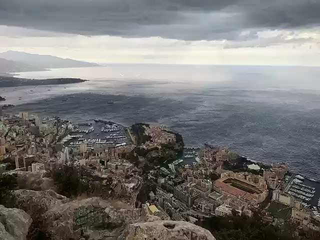 Free download Monaco Storm Sea -  free photo or picture to be edited with GIMP online image editor