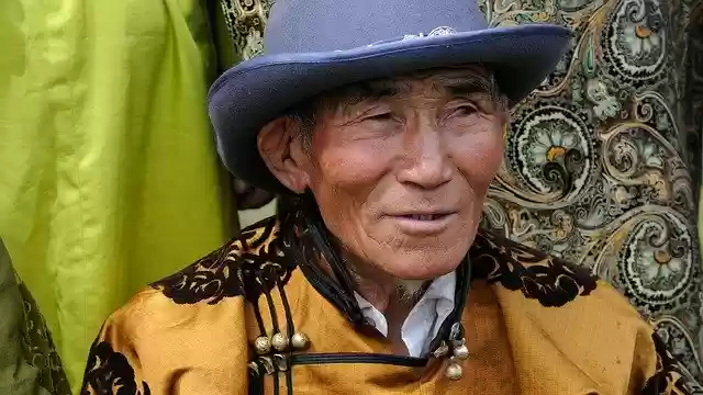 Free download Mongolia Man Portrait -  free photo or picture to be edited with GIMP online image editor