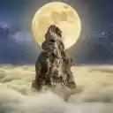 Moon and Mountain  screen for extension Chrome web store in OffiDocs Chromium