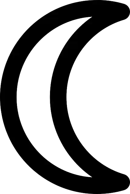 Free download Moon Crescent Night - Free vector graphic on Pixabay free illustration to be edited with GIMP free online image editor