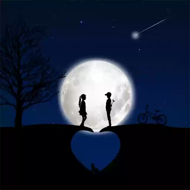 Free download Moon Full Children free illustration to be edited with GIMP online image editor