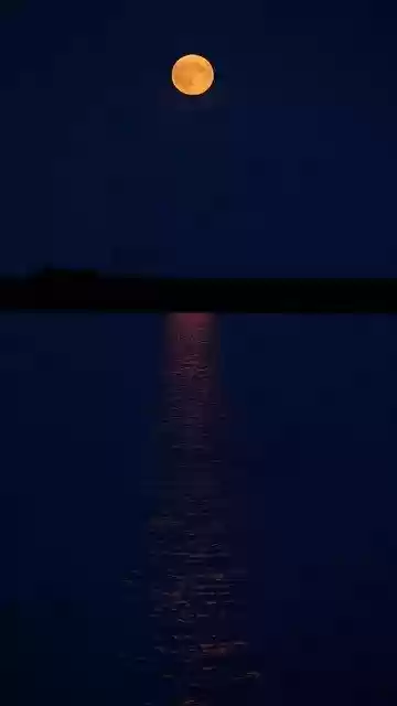 Free download Moon Lake Moonlight -  free photo or picture to be edited with GIMP online image editor