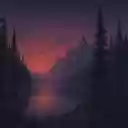 Moonlit Forest Path  screen for extension Chrome web store in OffiDocs Chromium