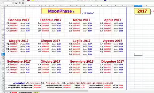 Ücretsiz indir MoonPhase - Calendario perpetuo delle fasi lunari DOC, XLS veya PPT şablonu çevrimiçi LibreOffice veya çevrimiçi OpenOffice Masaüstü ile düzenlenebilecek ücretsiz