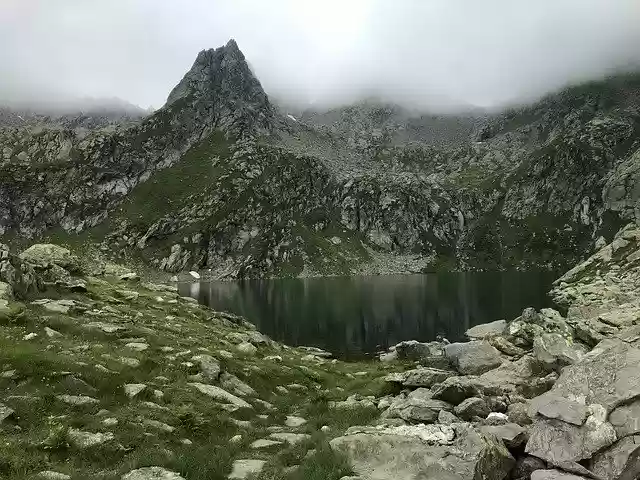 Free download Morghirolo Lake Alpine Route Alps -  free photo or picture to be edited with GIMP online image editor