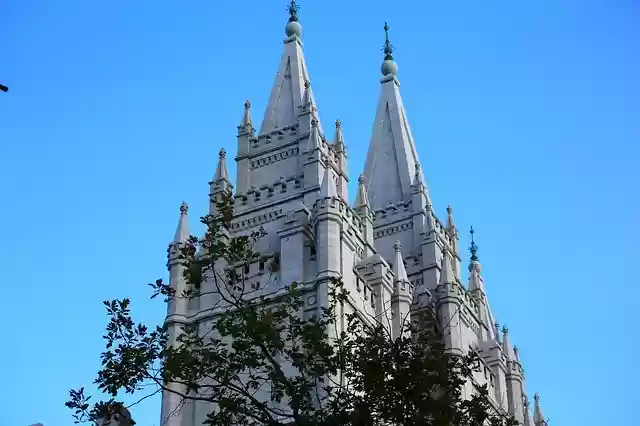 Free download mormon temple tower mormonism free picture to be edited with GIMP free online image editor