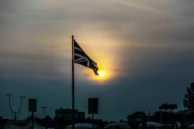 Free download Morning Flag Sunrise -  free photo or picture to be edited with GIMP online image editor