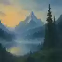 Morning Mist Mountains  screen for extension Chrome web store in OffiDocs Chromium