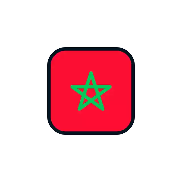 Gratis download Marokko Icon Flag - gratis illustratie om te bewerken met GIMP gratis online afbeeldingseditor