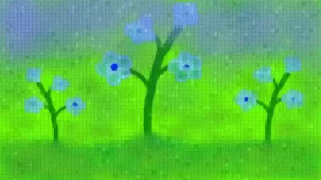 Free download Mosaic Flower -  free illustration to be edited with GIMP free online image editor
