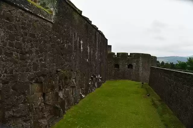 Free download Mote Area Sterling Castle -  free free photo or picture to be edited with GIMP online image editor