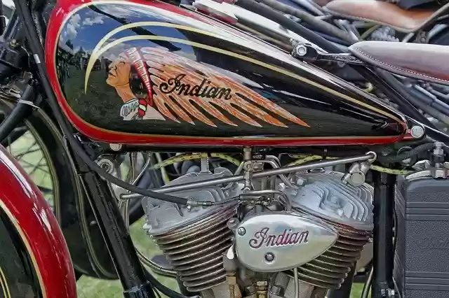 Free download Motorcycle Motor Indian -  free photo or picture to be edited with GIMP online image editor