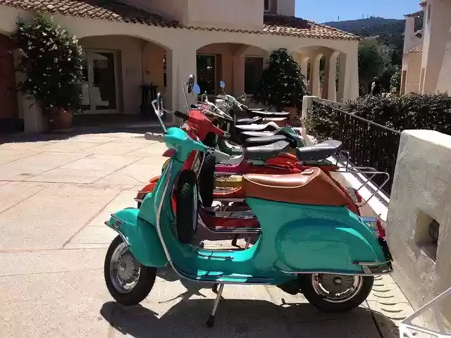 Free download Motor Scooter Vespa Italy -  free photo or picture to be edited with GIMP online image editor