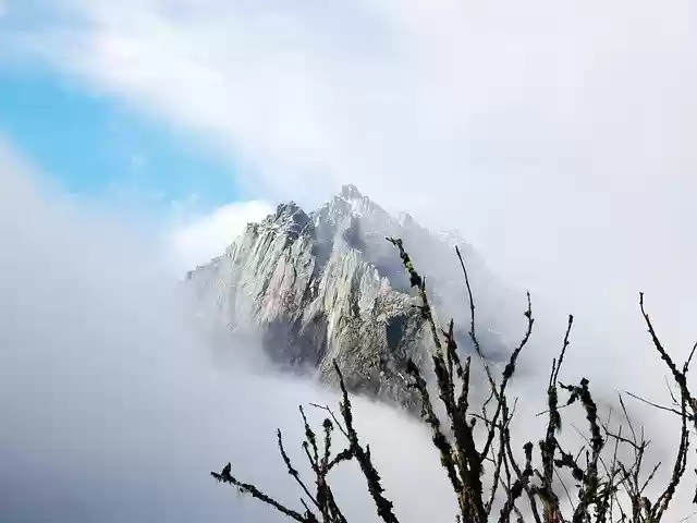 Free download Mountain Cloud Fog -  free photo or picture to be edited with GIMP online image editor