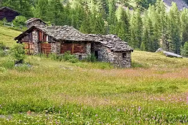 Free download mountain huts mountain pasture free picture to be edited with GIMP free online image editor