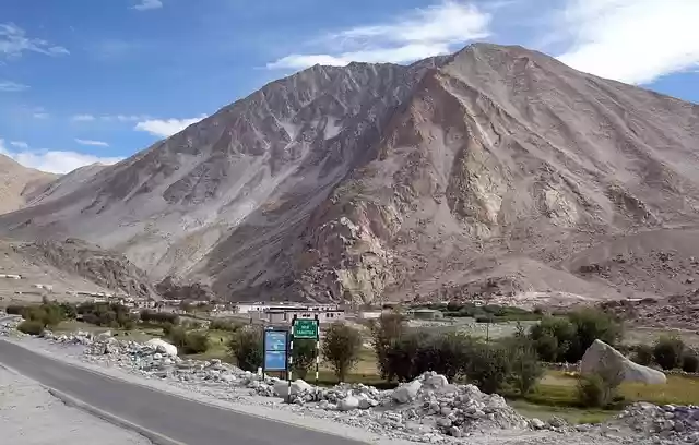 Free download mountains border ladakh range free picture to be edited with GIMP free online image editor