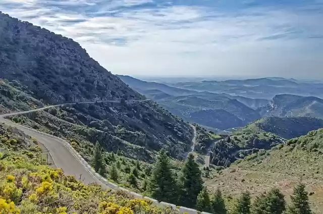 Free download mountains hill reservoir spain free picture to be edited with GIMP free online image editor