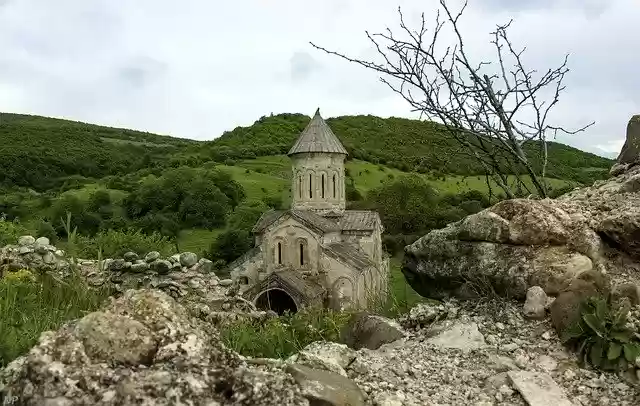 Free download Mountains Monastery Travel -  free free photo or picture to be edited with GIMP online image editor