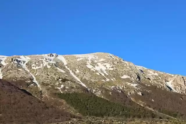 Free download mountain snow slopes nature free picture to be edited with GIMP free online image editor