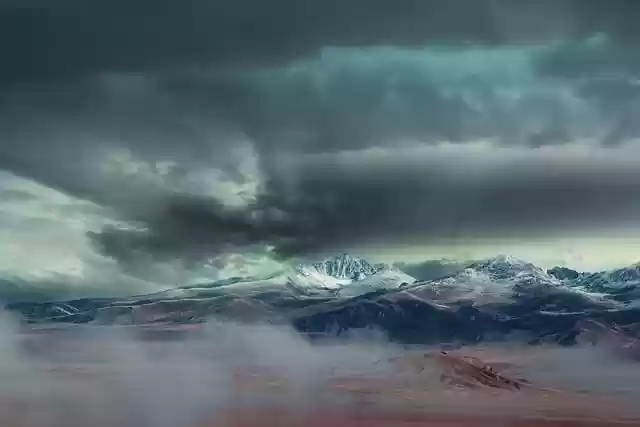 Free download mountains storm clouds sky fog free picture to be edited with GIMP free online image editor