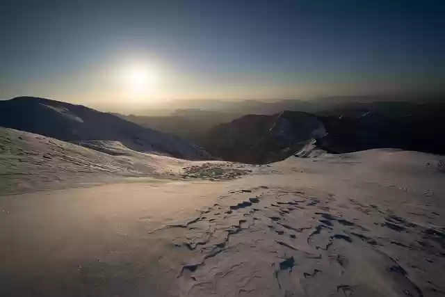 Free download mountain sunrise sunset nature free picture to be edited with GIMP free online image editor