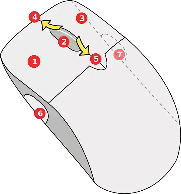 Free download Mouse Laser Wheel - Free vector graphic on Pixabay free illustration to be edited with GIMP free online image editor