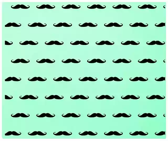 Template Photo Moustache Reasons Green -  for OffiDocs