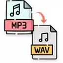 MP3 to WAV  screen for extension Chrome web store in OffiDocs Chromium
