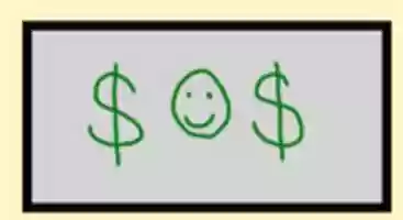 Free download Mr. Krabs 1st Dollar Paint And Drawn With Crayon free photo or picture to be edited with GIMP online image editor