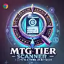 MTG Tier Checker  screen for extension Chrome web store in OffiDocs Chromium