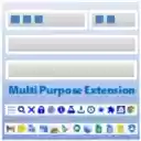 Multi Purpose Extension  screen for extension Chrome web store in OffiDocs Chromium