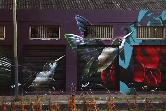 Free download Mural Graffiti Art -  free free photo or picture to be edited with GIMP online image editor