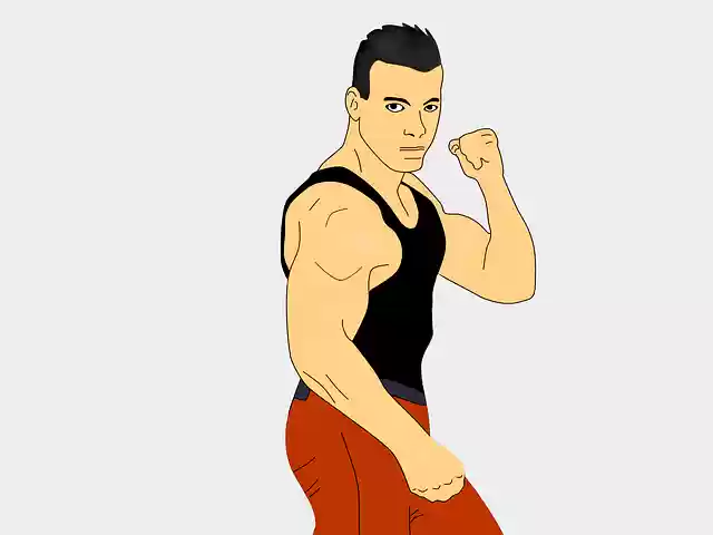 Free download Muscles Fight Strength free illustration to be edited with GIMP online image editor