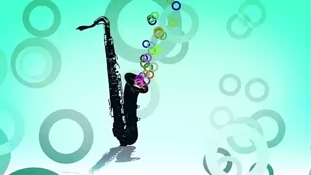 Free download Music Saxophone Jazz free illustration to be edited with GIMP online image editor