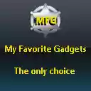 My Favorite Gadgets  screen for extension Chrome web store in OffiDocs Chromium