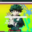 My Hero Academia  screen for extension Chrome web store in OffiDocs Chromium