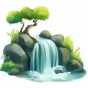 Nabegataki Waterfall  screen for extension Chrome web store in OffiDocs Chromium