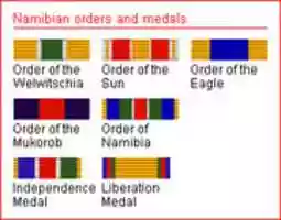 Namibian Defence Force Medal Ribbons by OffiDocs