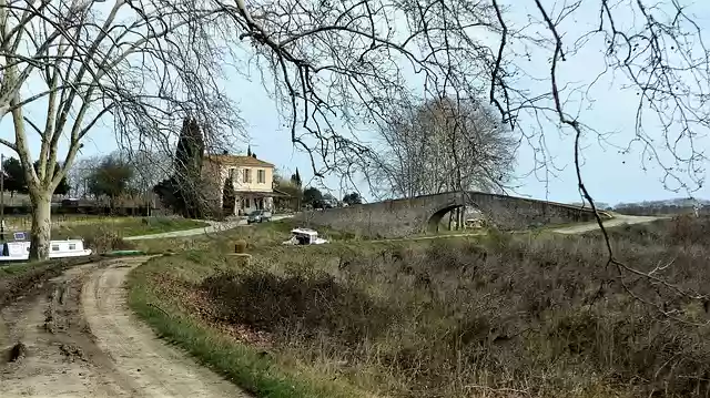 Free download nature france aude canal du midi free picture to be edited with GIMP free online image editor