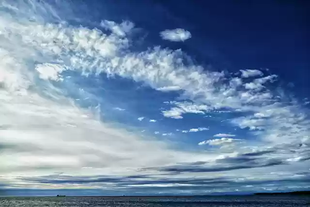 Free download nature sky clouds sea weather free picture to be edited with GIMP free online image editor
