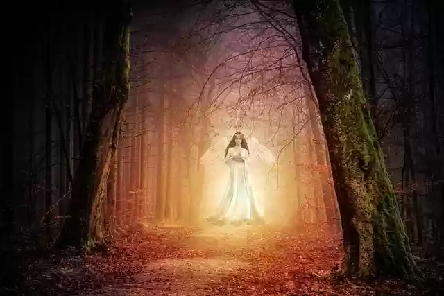 Free download nature wallpaper angel woman wings free picture to be edited with GIMP free online image editor