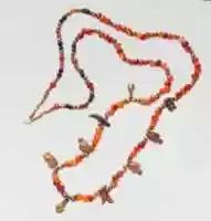 Free download Necklace of ball beads and gold amulets free photo or picture to be edited with GIMP online image editor
