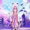 Neko girl in japan  screen for extension Chrome web store in OffiDocs Chromium