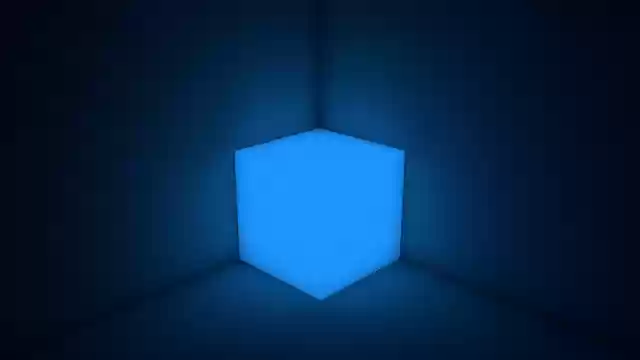 Free download Neon Cube Luminosity -  free illustration to be edited with GIMP free online image editor