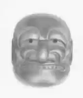 Free download Netsuke of Noh Mask free photo or picture to be edited with GIMP online image editor