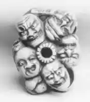 Free download Netsuke of Thirteen Masks free photo or picture to be edited with GIMP online image editor