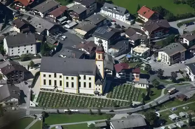 Free download Neustift Church Cemetery -  free photo or picture to be edited with GIMP online image editor