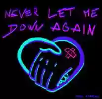 Free download Never let me down again drawing free photo or picture to be edited with GIMP online image editor