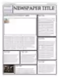 Free download Newspaper Template 3 DOC, XLS or PPT template free to be edited with LibreOffice online or OpenOffice Desktop online