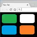 New Tab Custom Colour Blank Page  screen for extension Chrome web store in OffiDocs Chromium